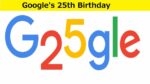 Google Celebrates 25th Birthday